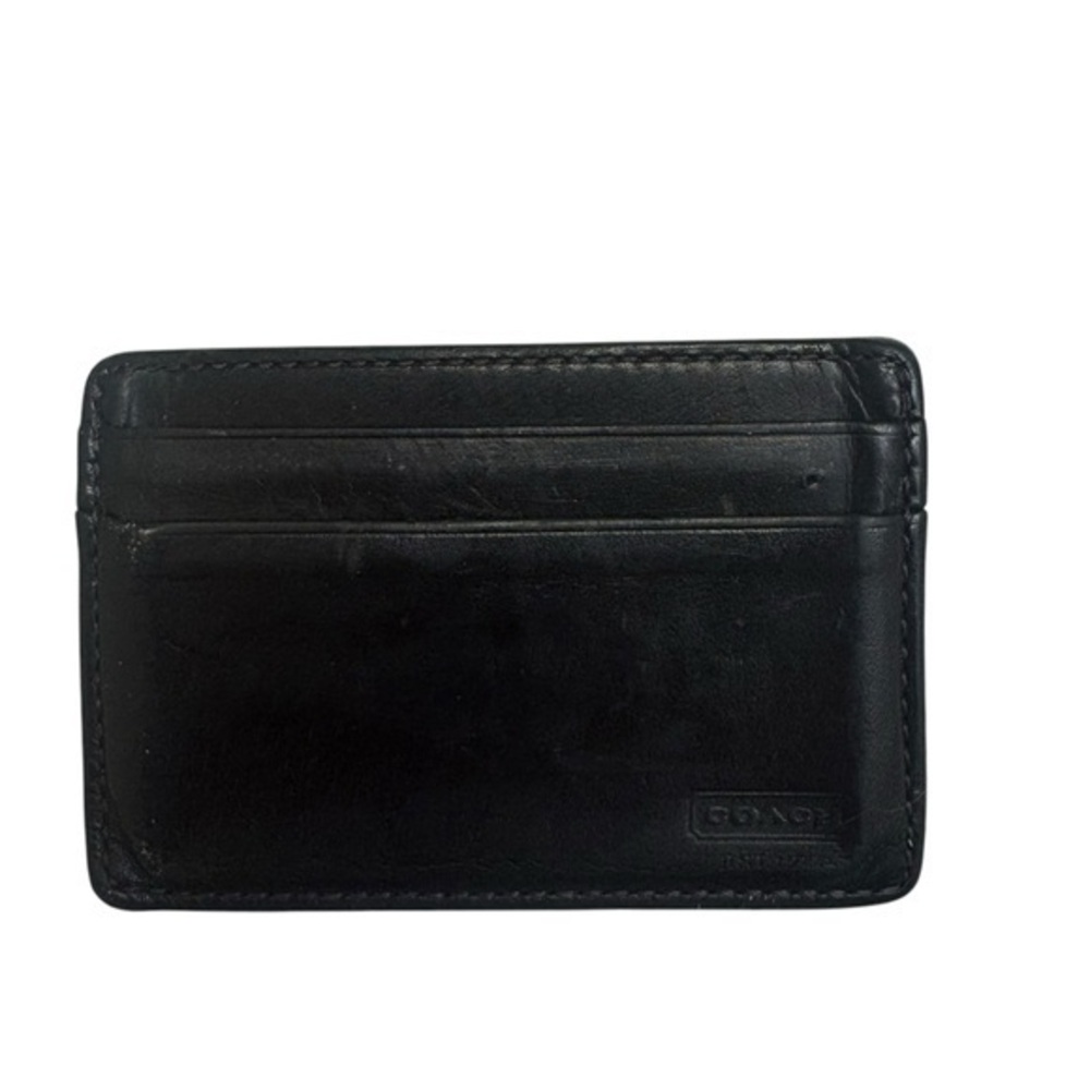 Coach vintage card holder money clip